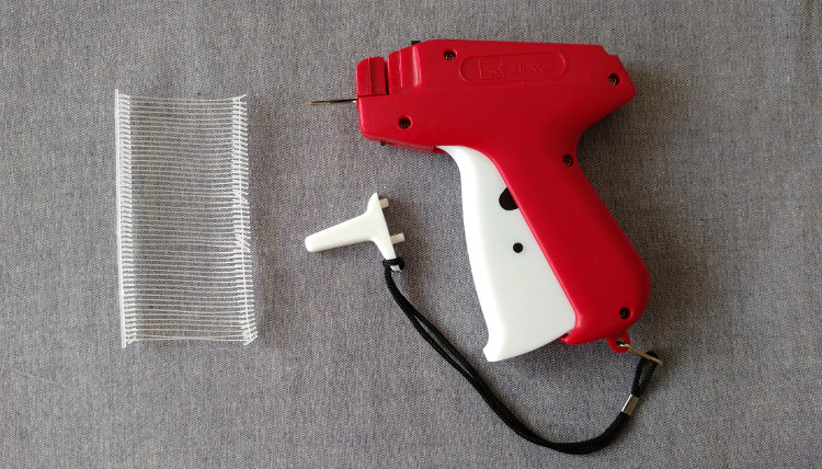 Etikettierpistole zum Befestigen von Hangtags Etikettierpistole
