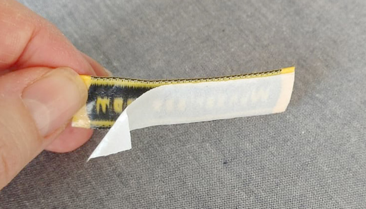 Iron-on Option for Fabric Labels