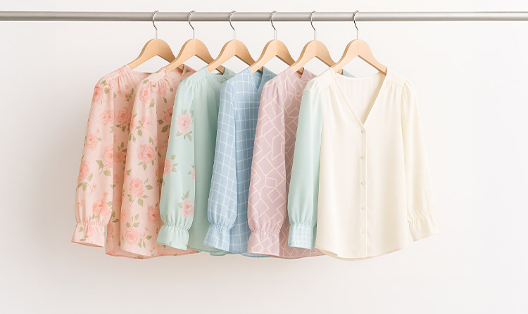 Mutige Farben - Blusen