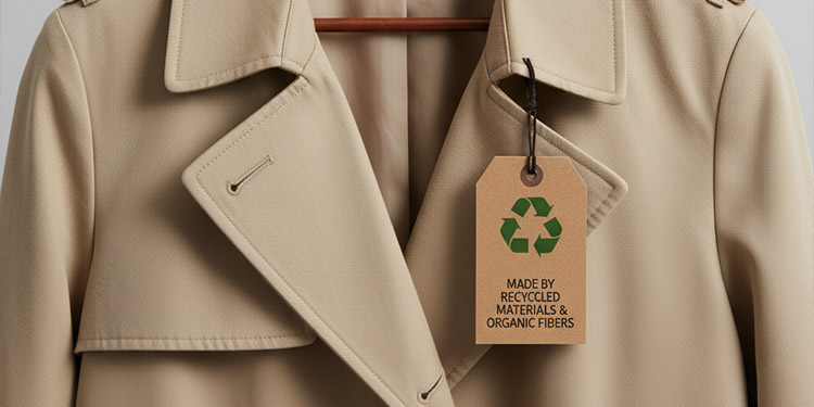 Mantel aus Bio-Baumwolle und Leinen 2025