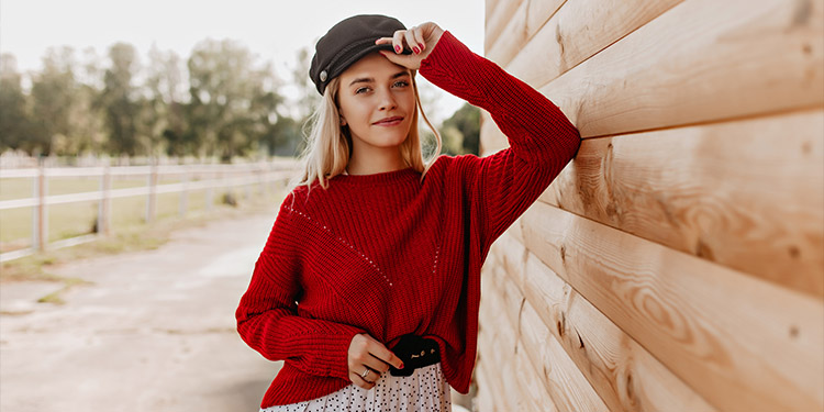 Bright Red Pullovers
