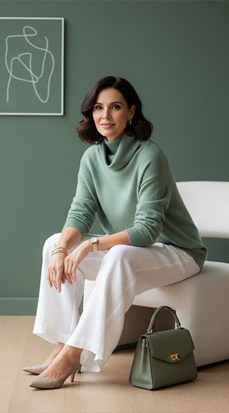 Roll-Neck Pullover