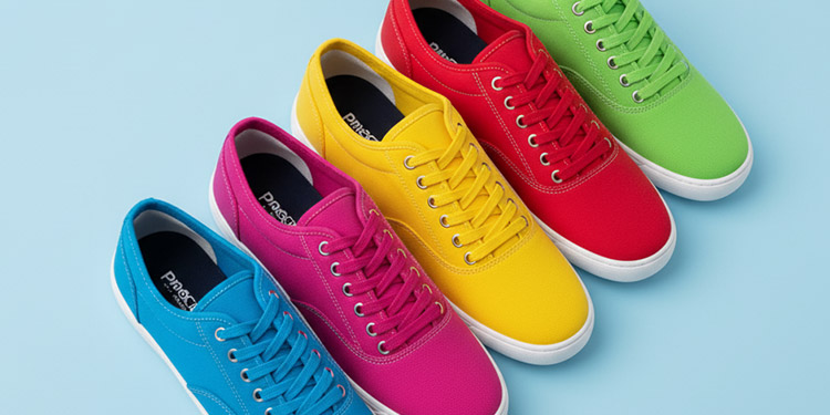 bunte Sneakers