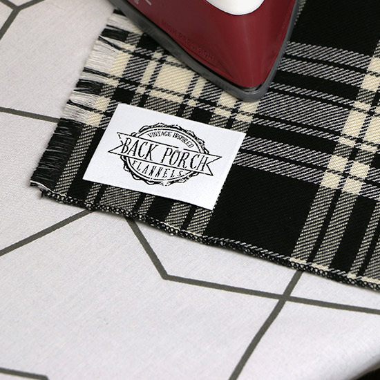 Iron-on Fabric Labels