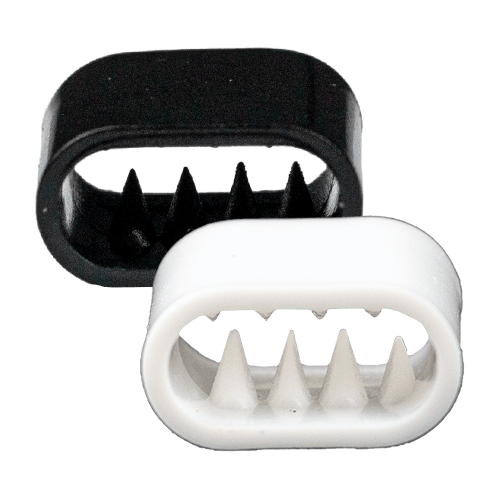 Kleine Plastikverschlüsse für Festivalbändchen, rechteckig