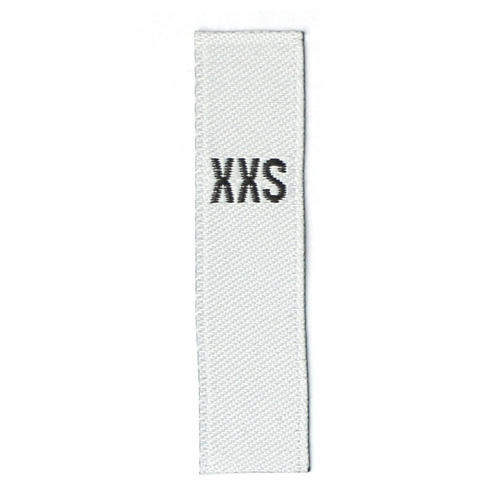 Größen XXS - XXXL in Weiß (schwarzer Text) 
